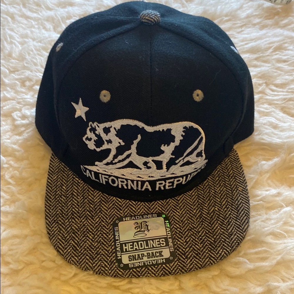 California Republic Snapback Hat